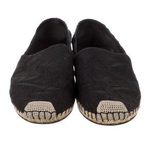 Womens Size 10/IT 40 - Valentino Garavani Black Espadrilles